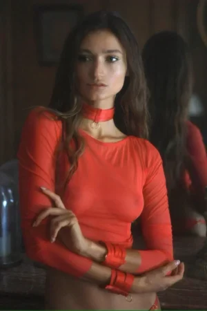 Pikkade varrukatega top