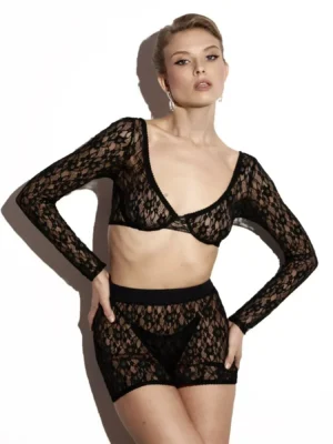 Dark Desire pikkade varuukatega rinnahoidja