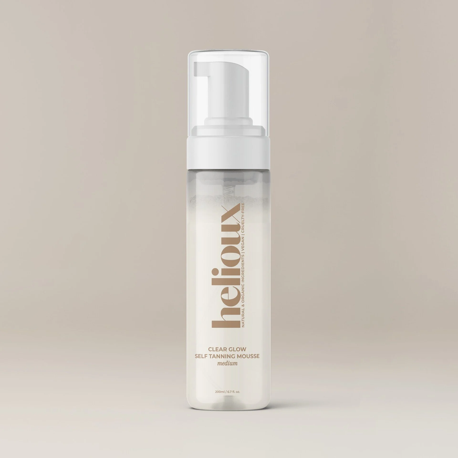 Clear Glow isepruunistav vaht medium